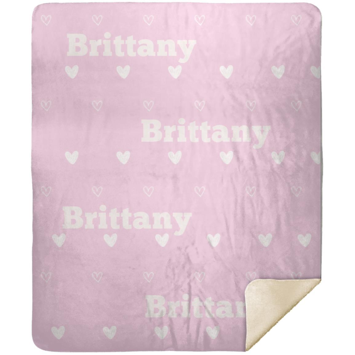 Personalized Blanket for Kids | Pink