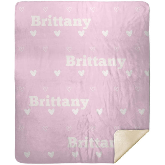 Personalized Blanket for Kids | Pink