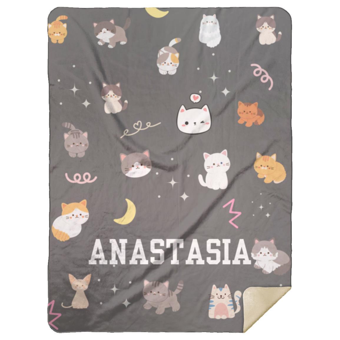 Personalized Cat Lover Blanket