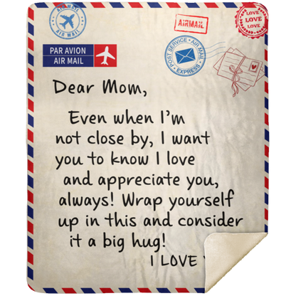 Dear Mom | Letter Blanket