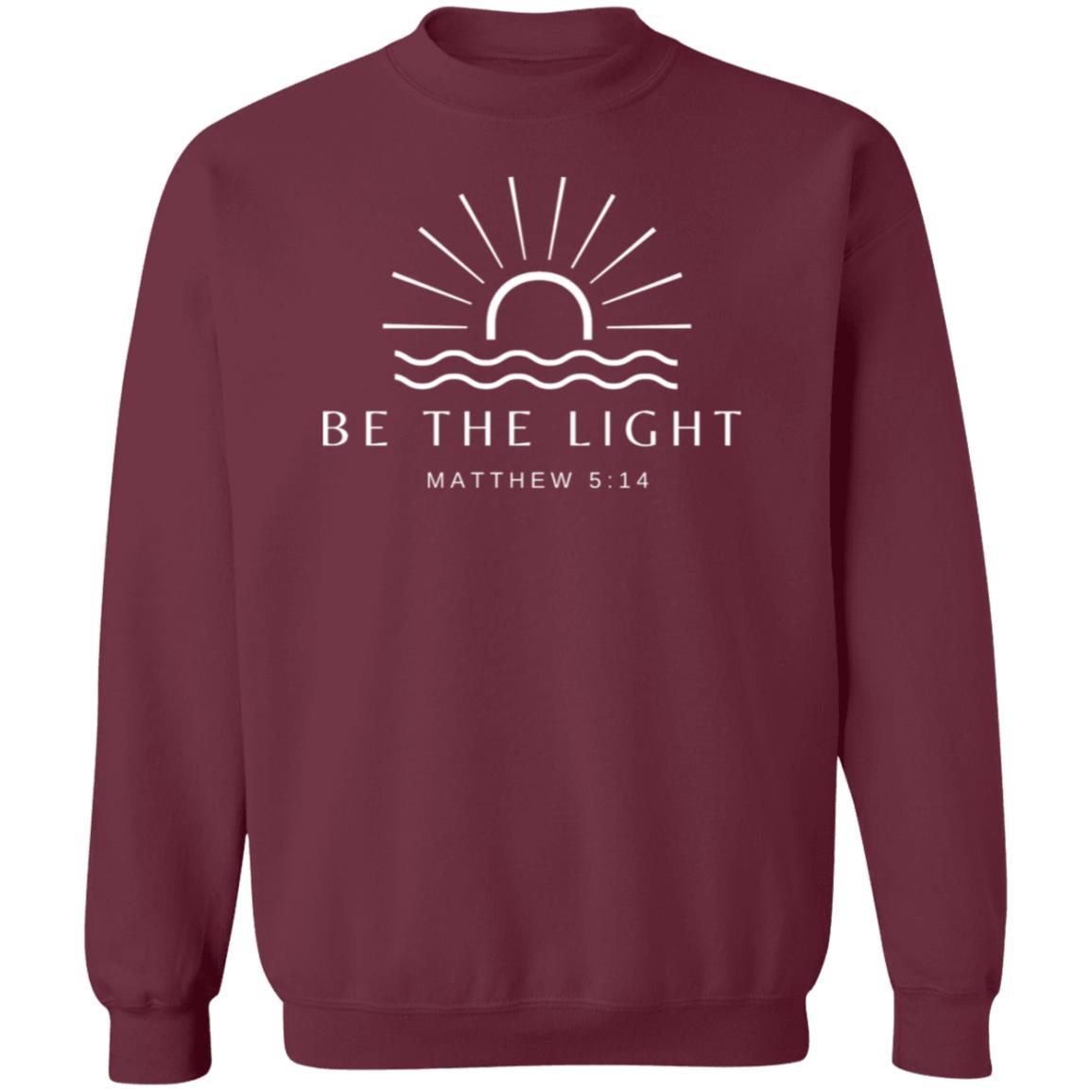 Be The Light Sweatshirt For Christians