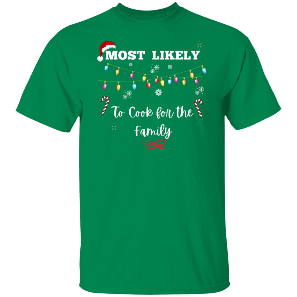 Unisex Christmas T-Shirt | To Cook for the Family | To Wrap the unwanted Old Gifts | To be on Phone All Night