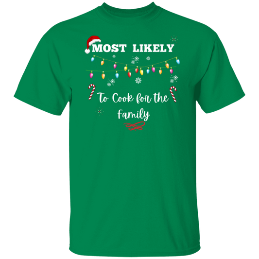 Unisex Christmas T-Shirt | To Cook for the Family | To Wrap the unwanted Old Gifts | To be on Phone All Night