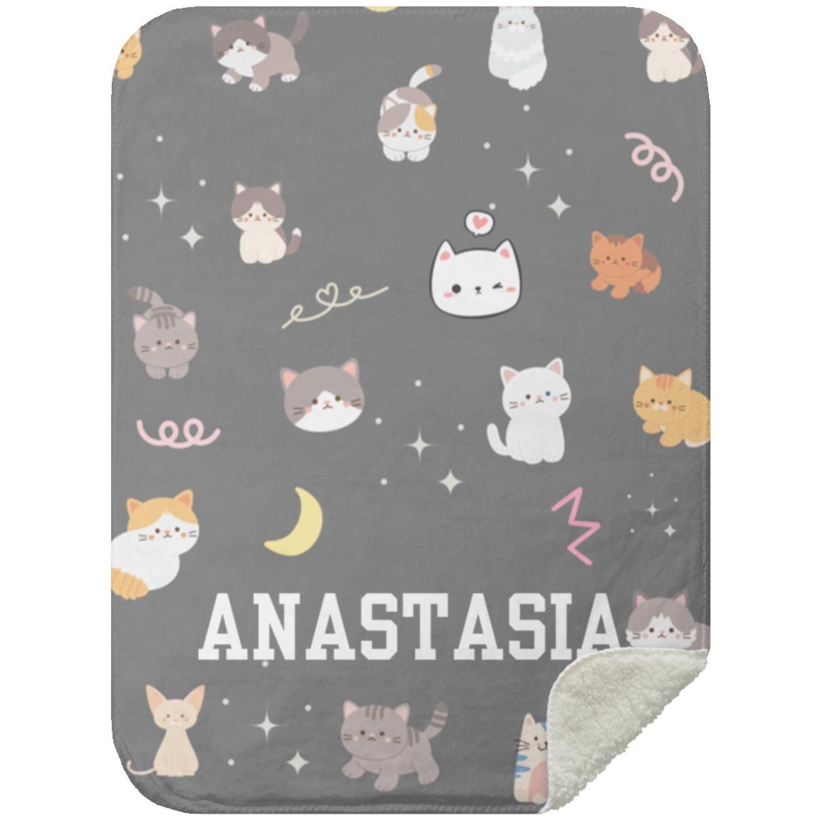 Personalized Cat Lover Blanket