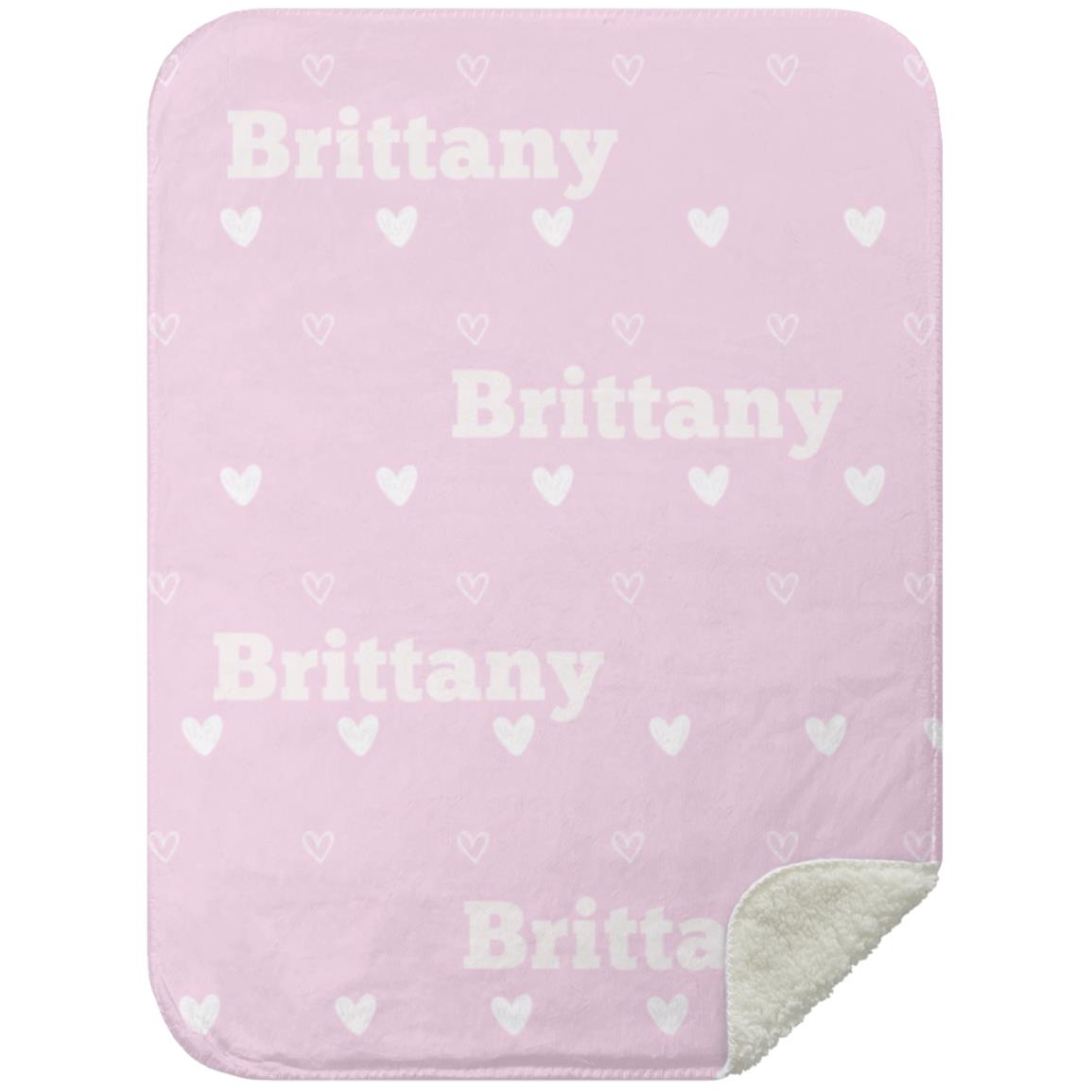 Personalized Blanket for Kids | Pink