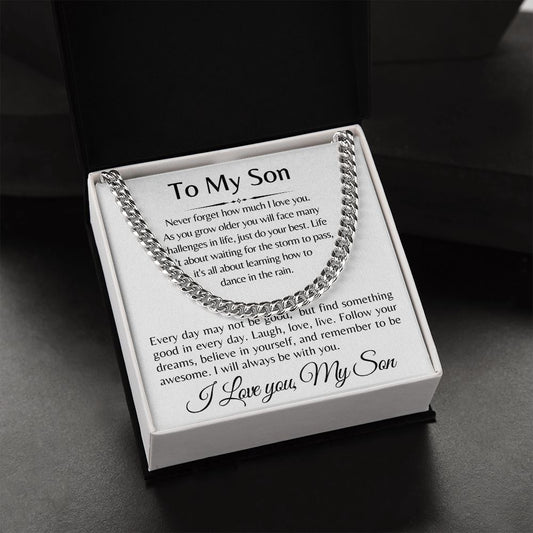 To my Son | Cuban Link