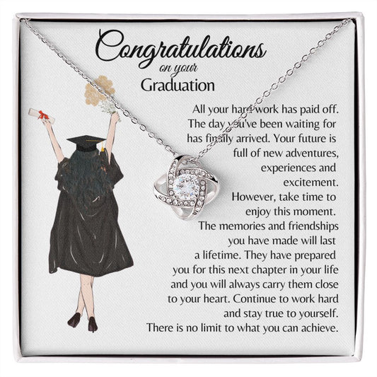 Love Knot Necklace | Congratulations Grad