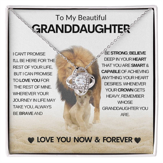 To My Beautiful Granddaughter | Love You Now and Forever