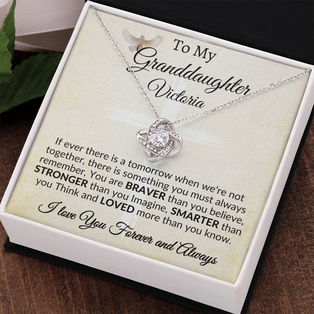 Personalize Message Card | To my Granddaughter | Generations' Embrace