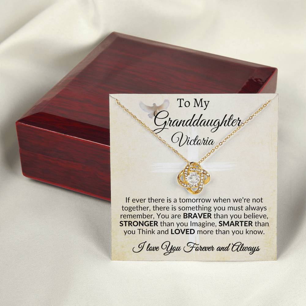 Personalize Message Card | To my Granddaughter | Generations' Embrace