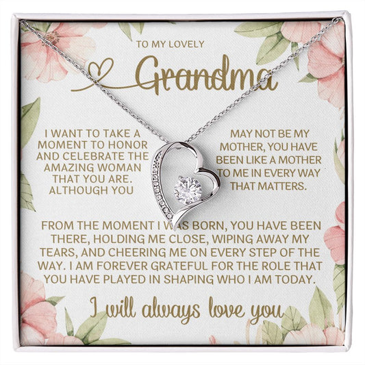 To My Lovely Grandma | Forever Love Necklace