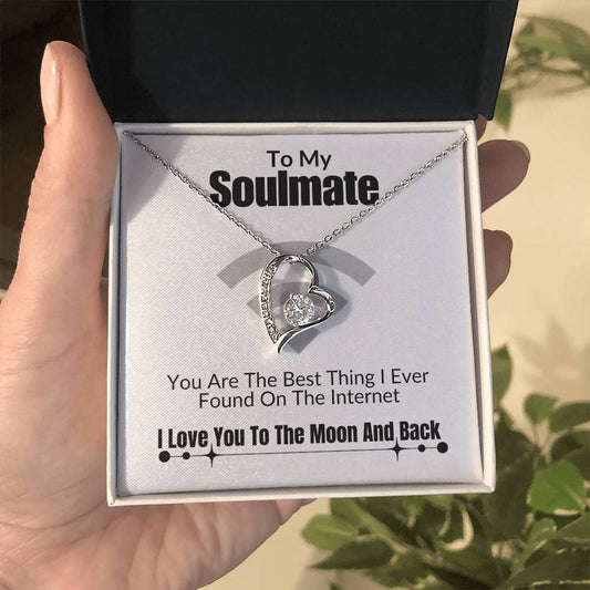 To My Soulmate | Heart Necklace