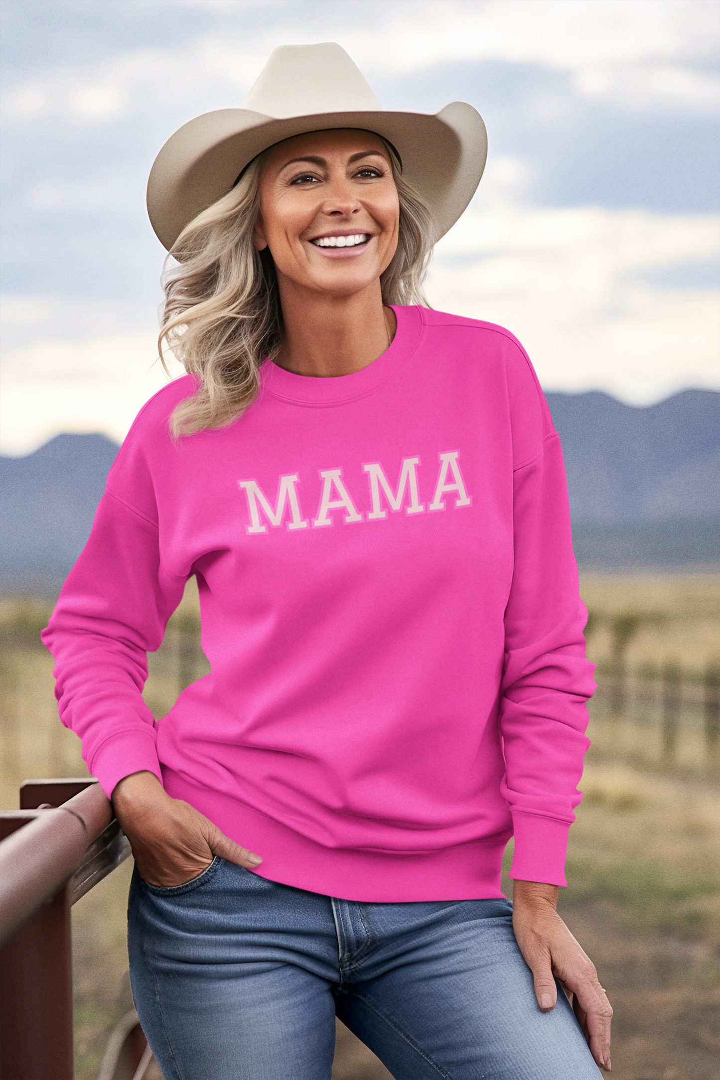 MAMA PINK SWEATSHIRT