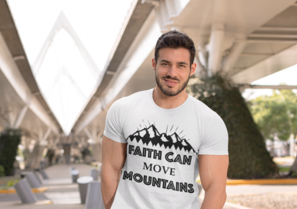 Faith Can Move Mountains Tee