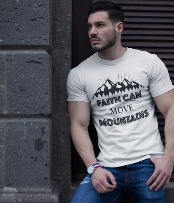 Faith Can Move Mountains Tee