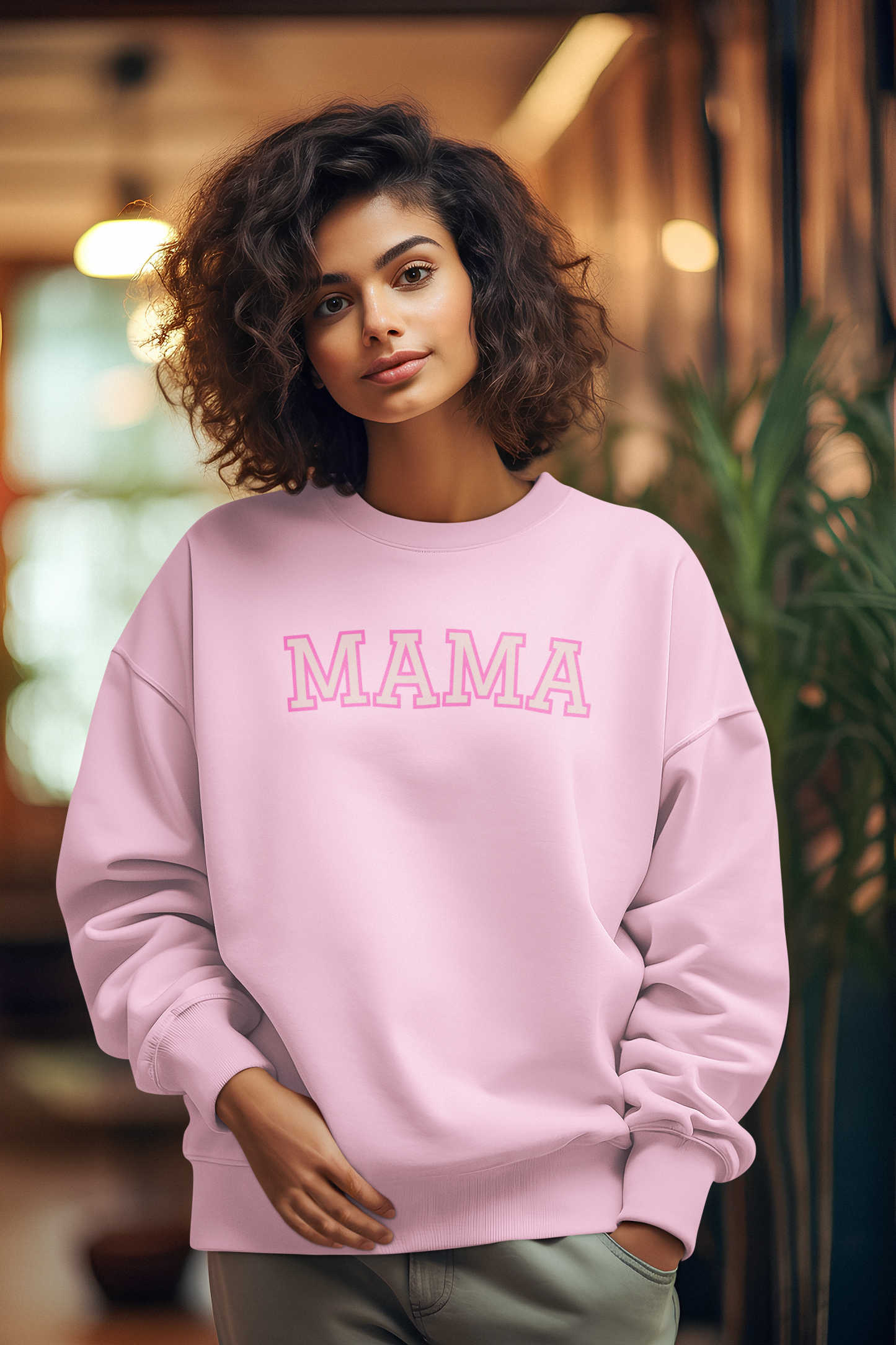 MAMA PINK SWEATSHIRT