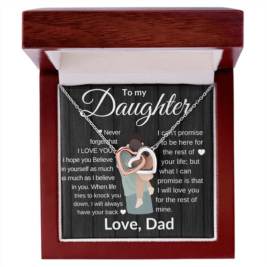 To My Daughter | Interlocking Hearts