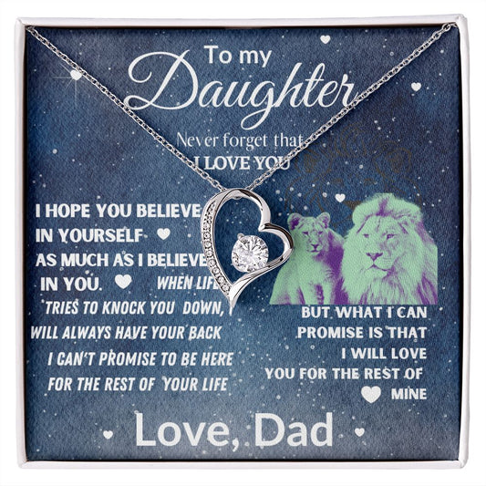 Daughter Necklace | Forever Love